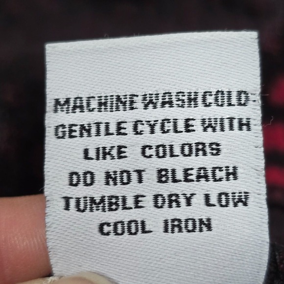 Habitat Sweater Womens Large Red‎ Black Long Sleeve Tunic Cowl Neck Stretch - Picture 7 of 12